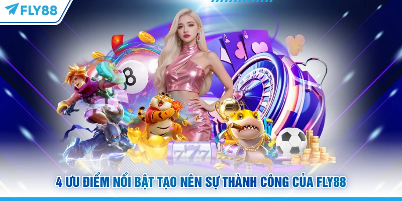 4 ưu điểm nổi bật tạo nên sự thành công của Fly88
